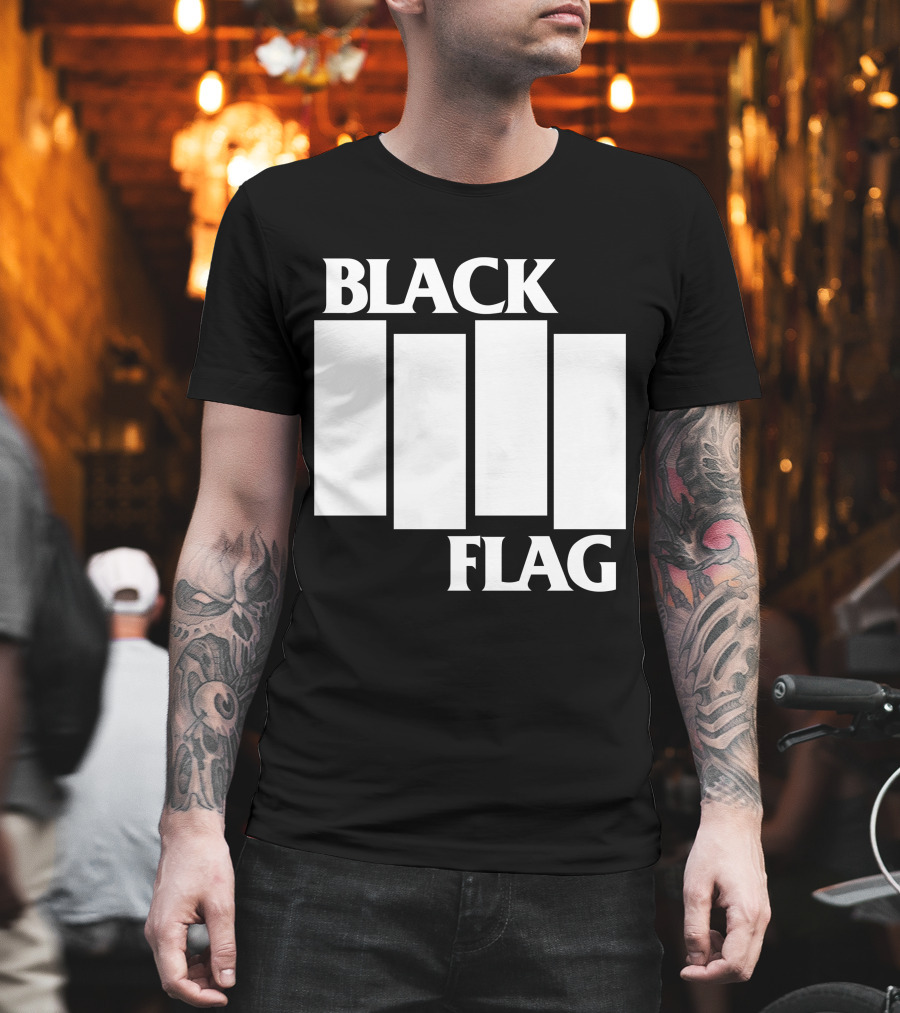 Black Flag Logo Blf B T-Shirt