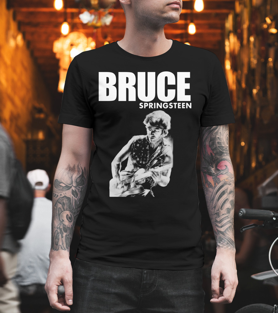 Bruce Springsteen Rock Music Brs T-Shirt