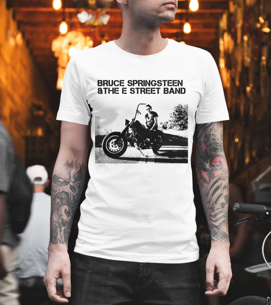 Bruce Springsteen & The E Street Band Motorcycle T-Shirt