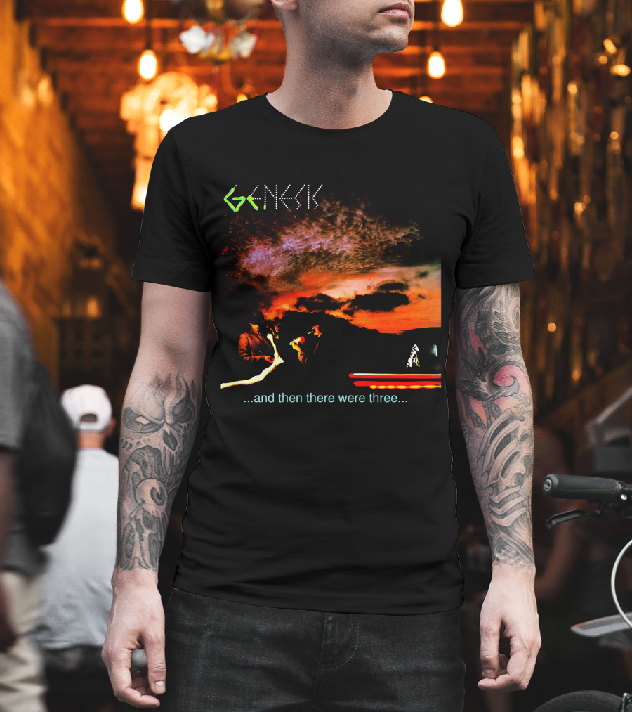 Genesis And Then There Were Three Album Cover Art T-Shirt