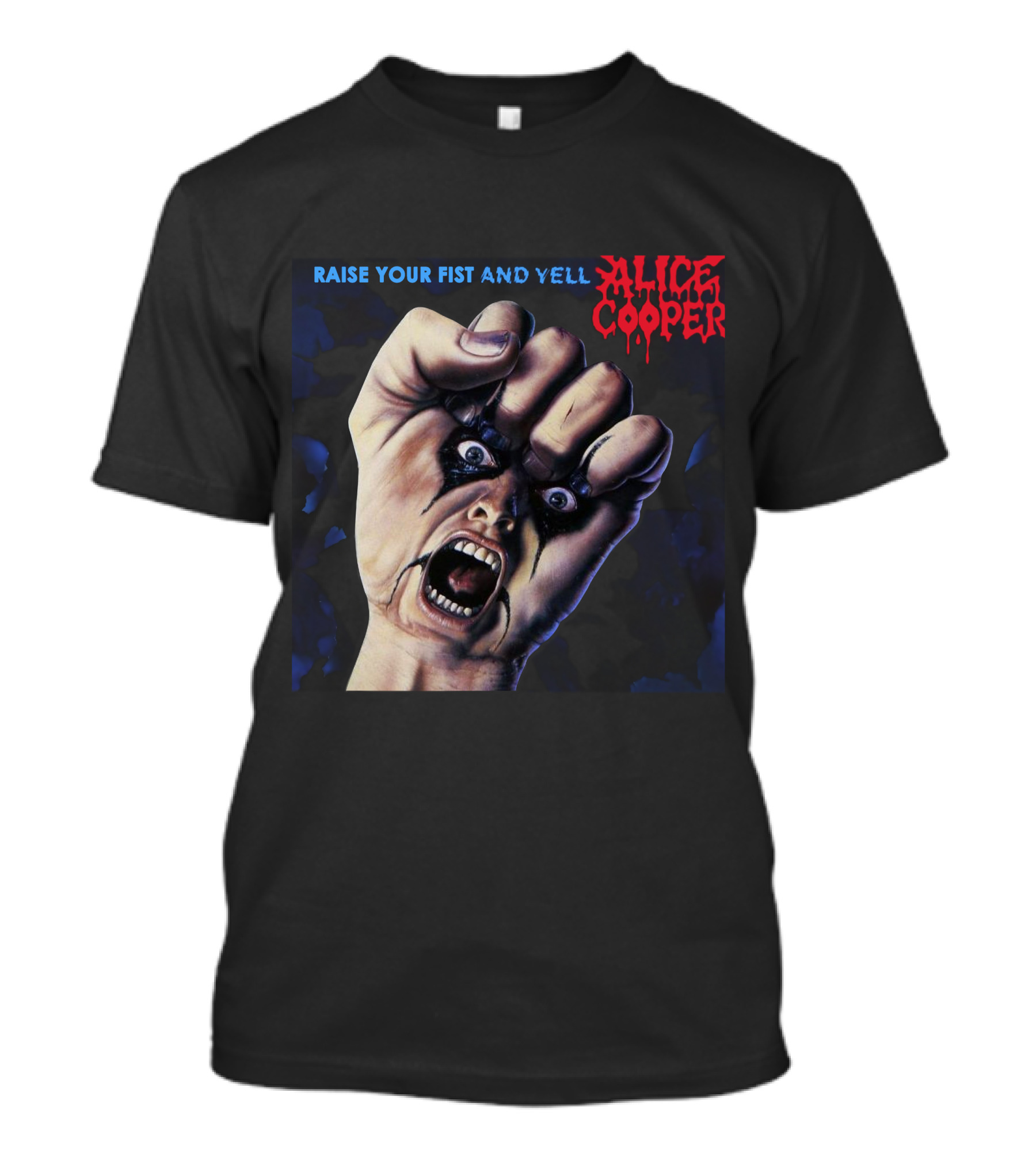 Raise Your Fist And Yell Alice Cooper T-Shirt