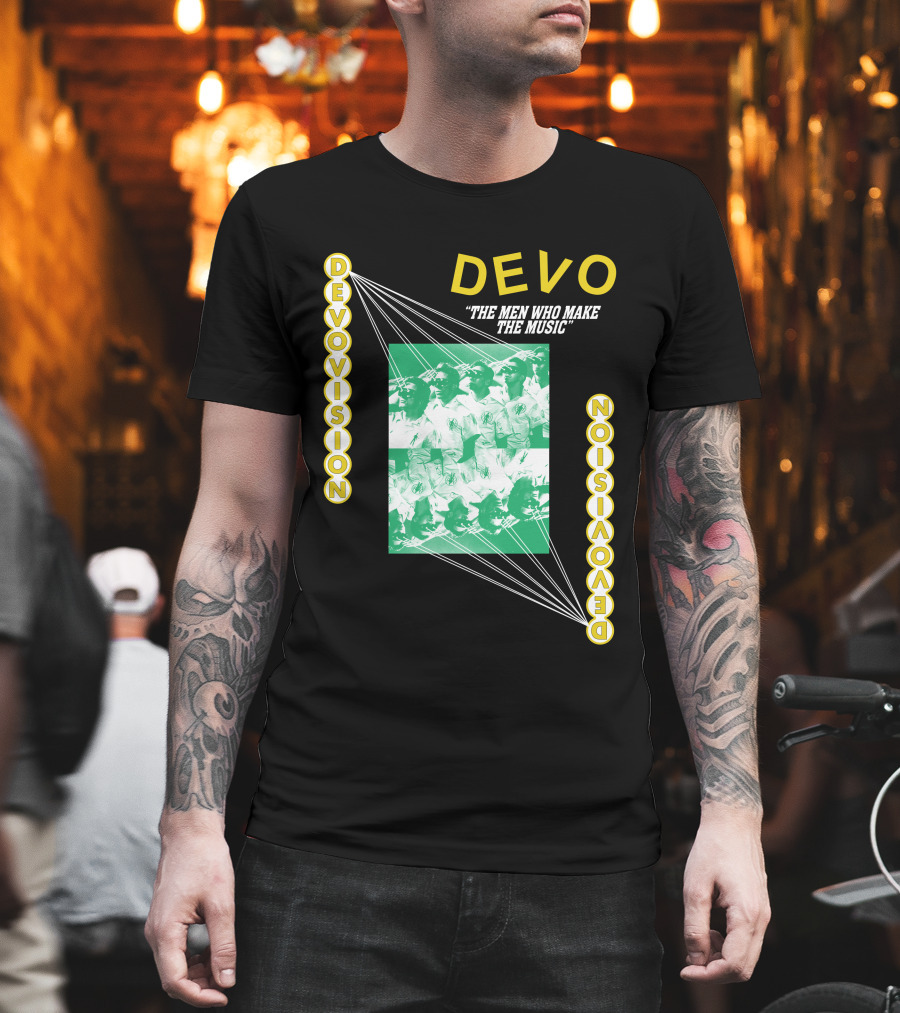 Devo The Men Who Make The Music Devovision T-Shirt