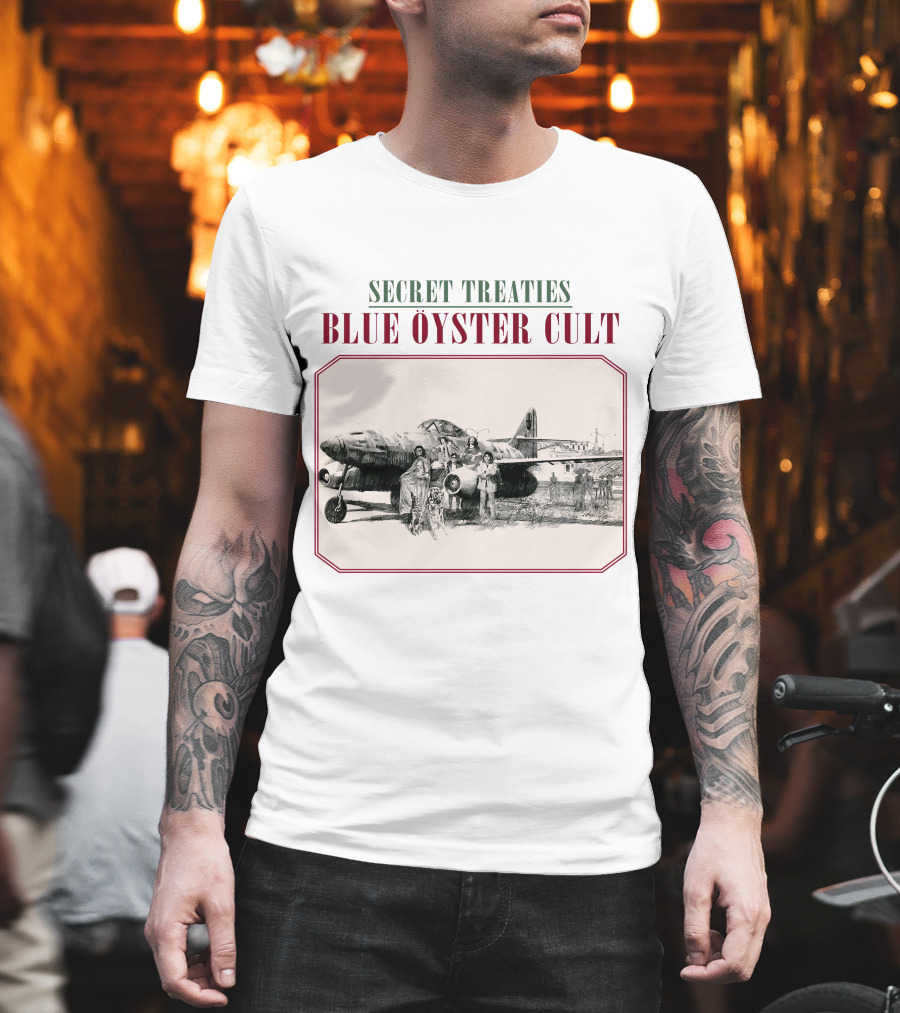 Secret Treaties Blue Öyster Cult T-Shirt