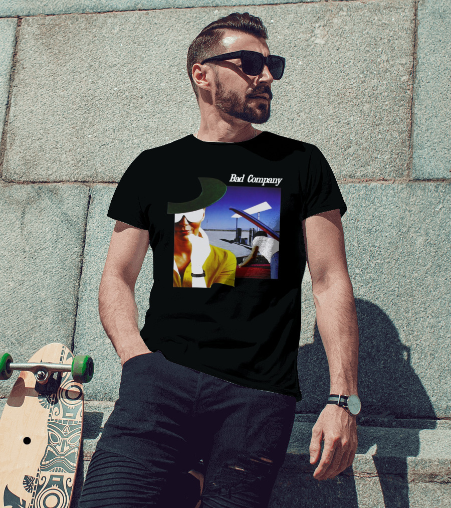 Bad Company Cool Snap Gas Station Visual T-Shirt