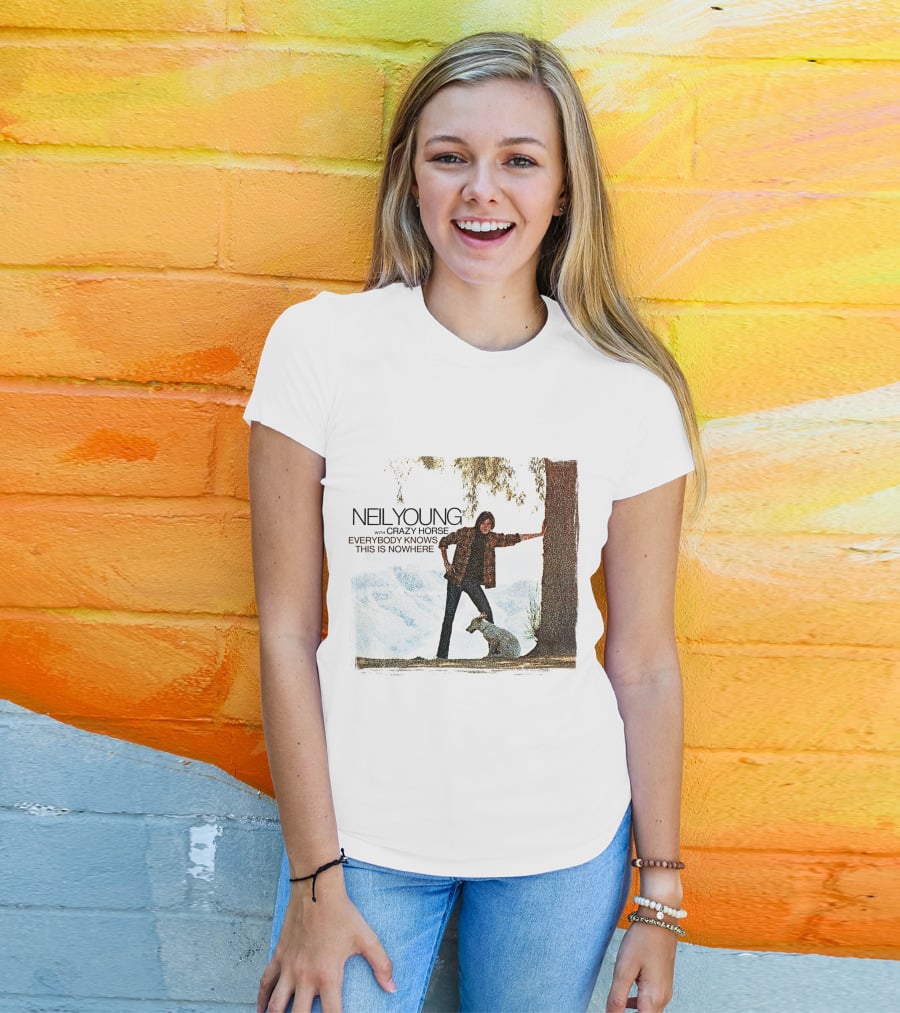 Neil Young With Crazy Horse Everybody Knows This Is Nowhere T-Shirt