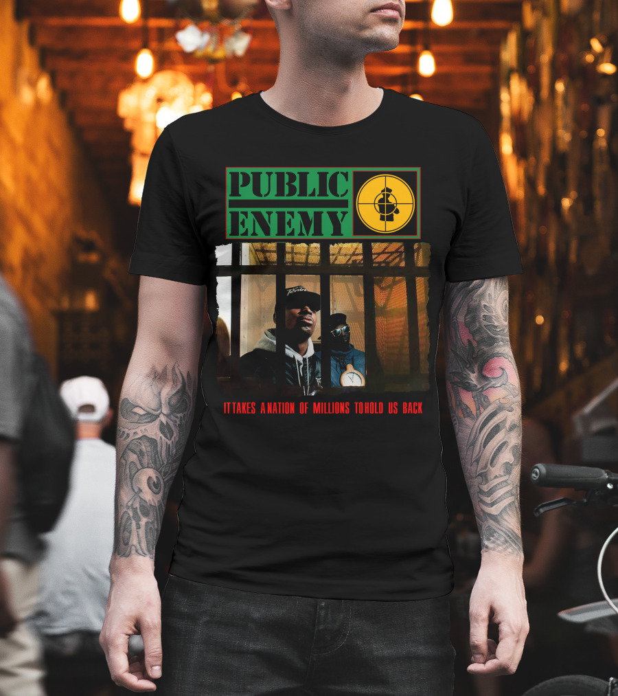 Public Enemy It Takes A Nation Of Millions To Hold Us Back T-Shirt
