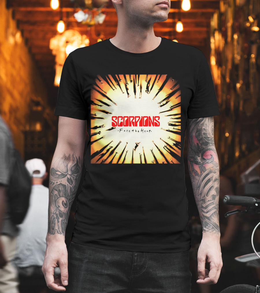 Scorpions Face The Heat Album Cover T-Shirt