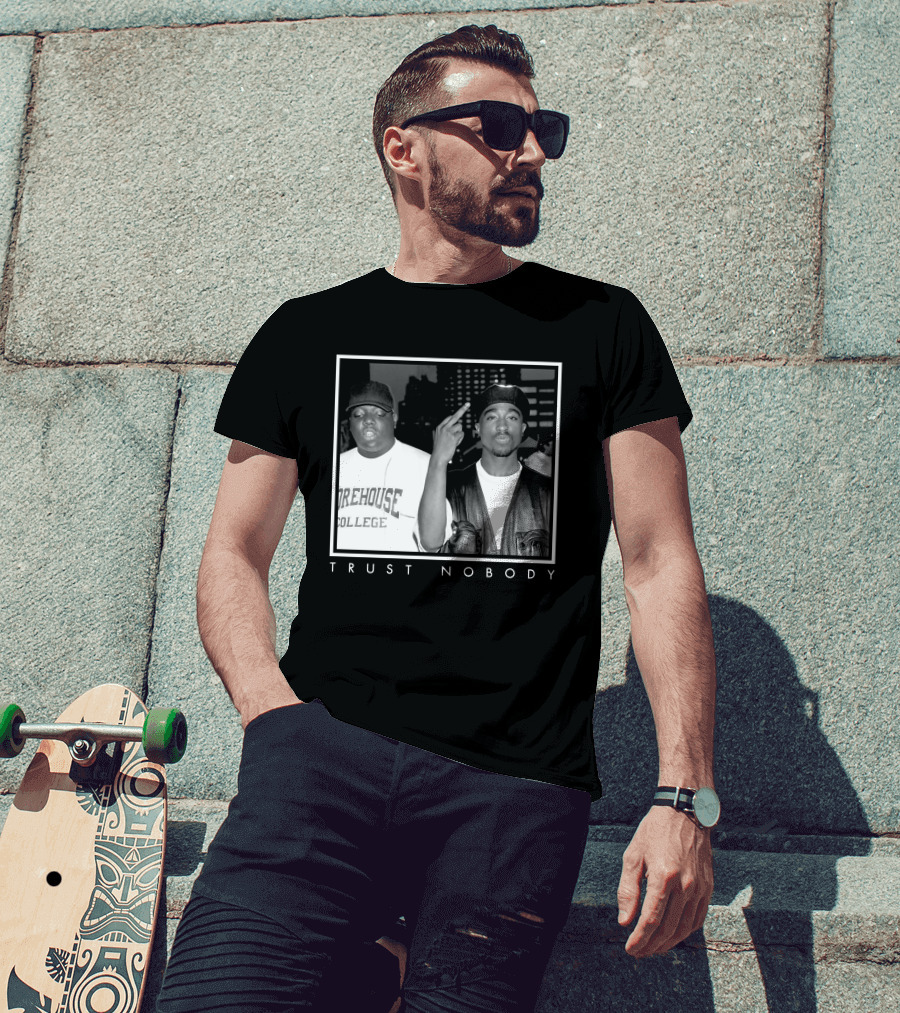 Ntb Trust Nobody Morehouse College Two Rappers T-Shirt