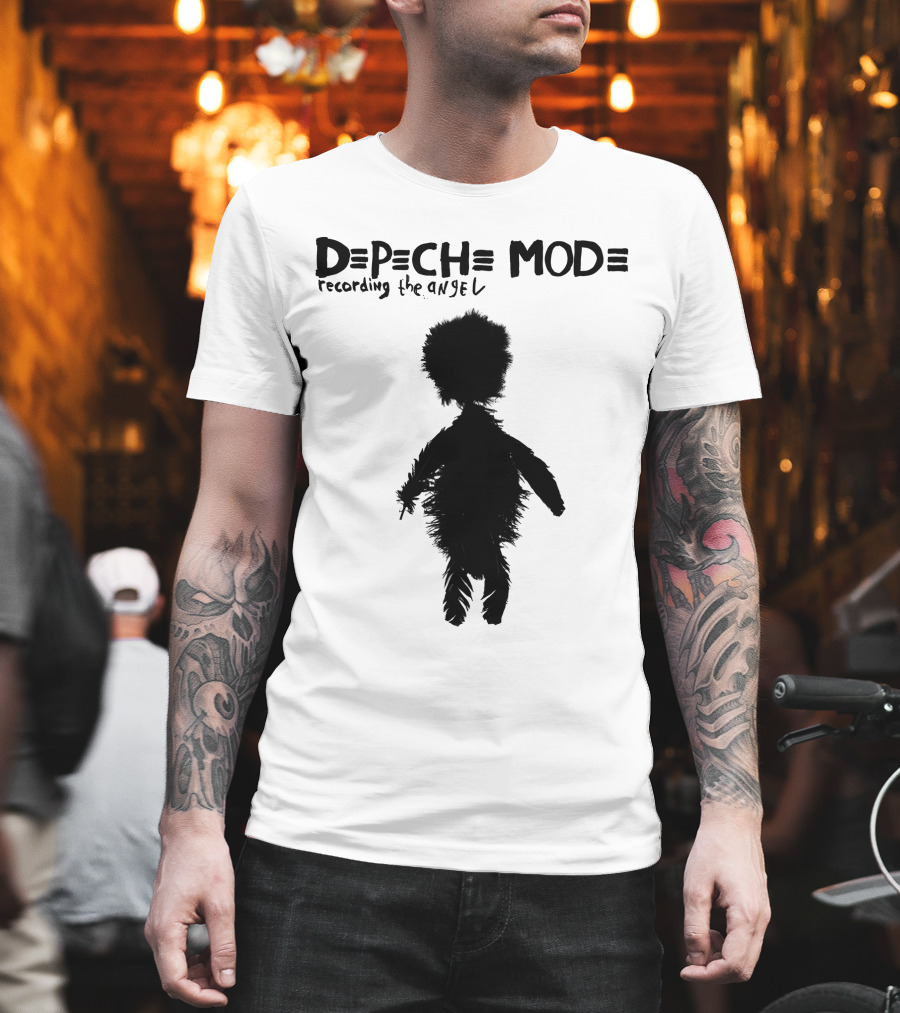 Depeche Mode Recording The Angel Silhouette T-Shirt