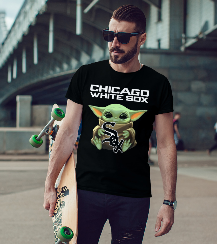 Chicago White Sox Baby Yoda Sox T-Shirt