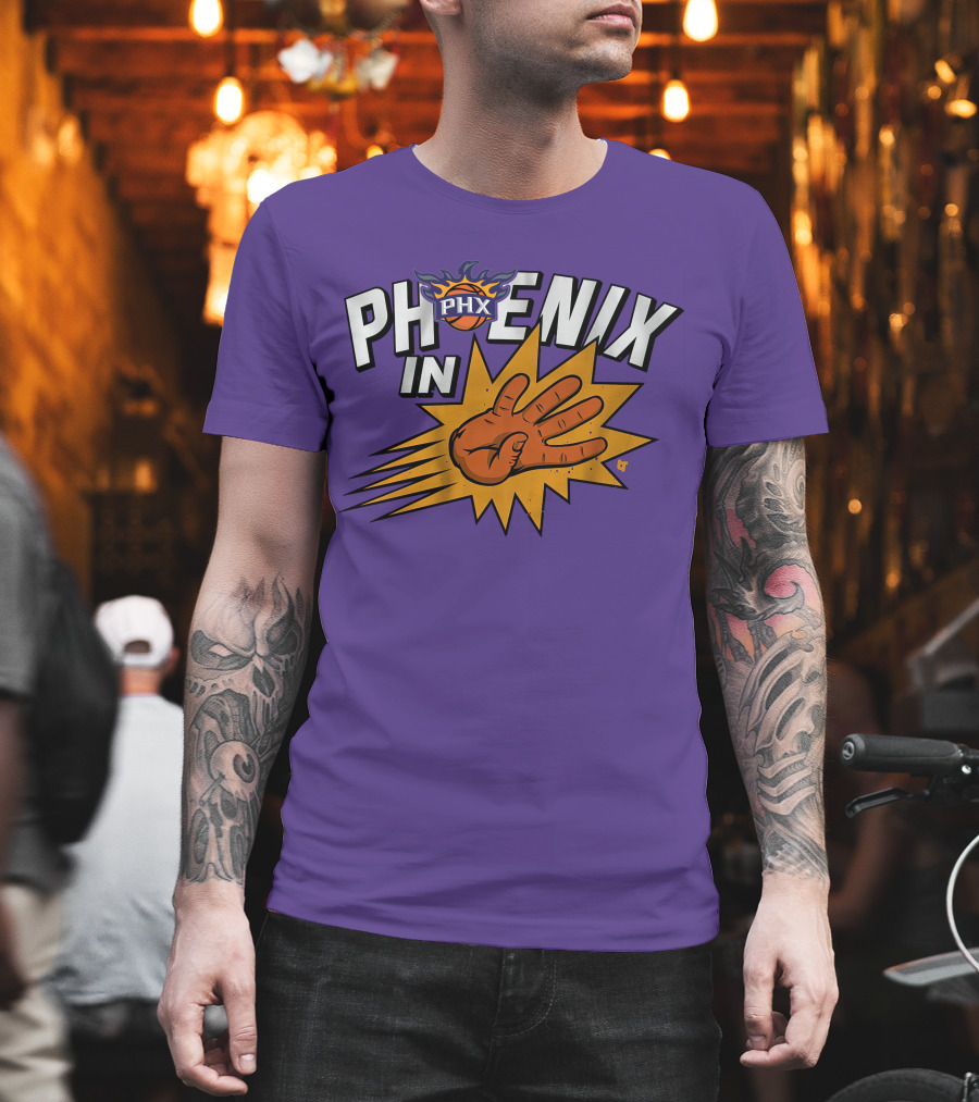 Phoenix in Five PHX Basketball Team Suns Fan T-Shirt