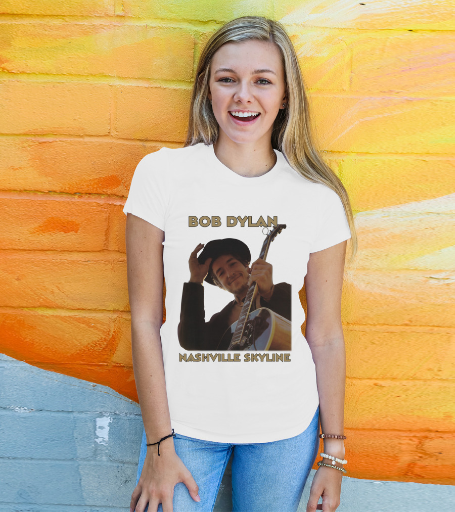 Bob Dylan Nashville Skyline T-Shirt