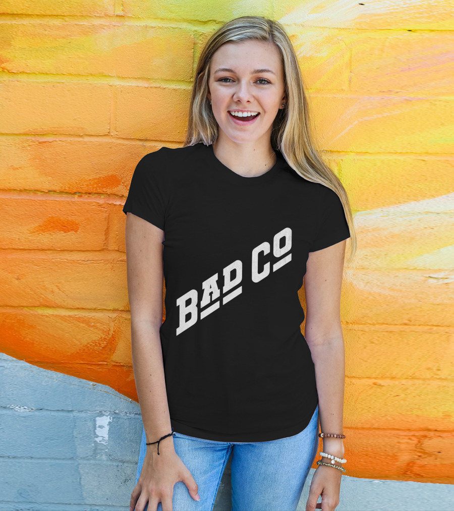 Bad Company Band Logo Classic Text T-Shirt