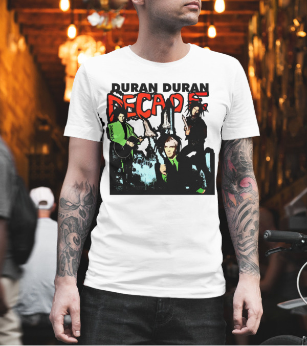 Duran Duran Decade Arcane Music Legacy T-Shirt Duran Duran Decade Arcane Music Legacy T-Shirt