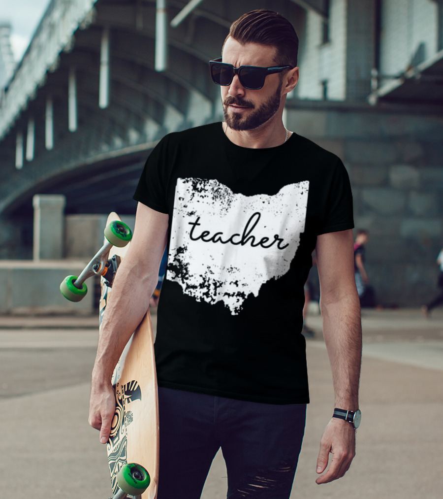 Ohio Teacher Heartfelt Connection To Home State T-Shirt