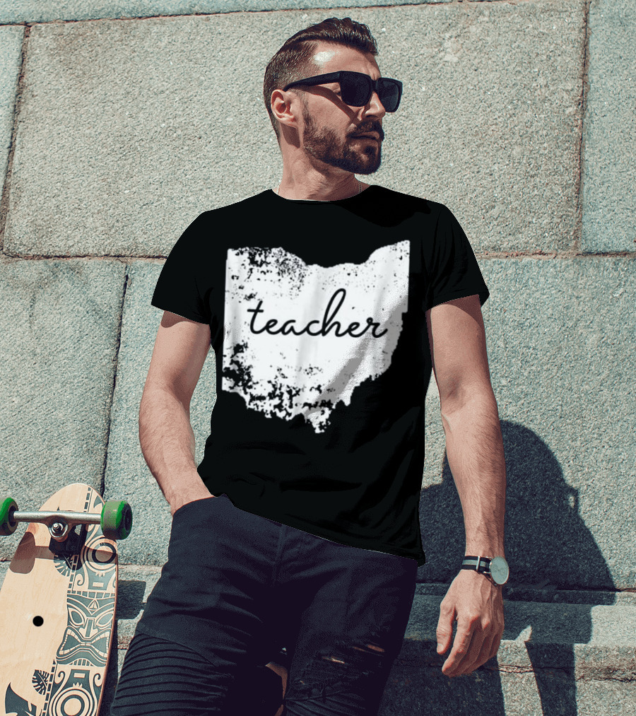 Ohio Teacher Heartfelt Connection To Home State T-Shirt