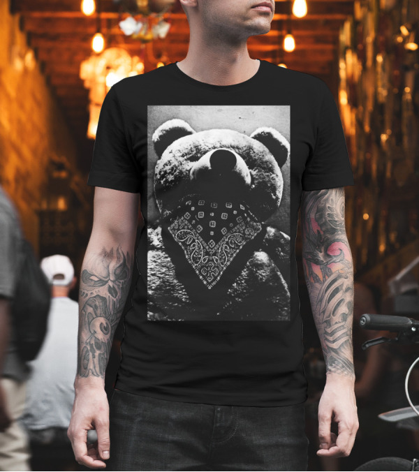 Bear Bandana Dark Aesthetic T-Shirt Bear Bandana Dark Aesthetic T-Shirt
