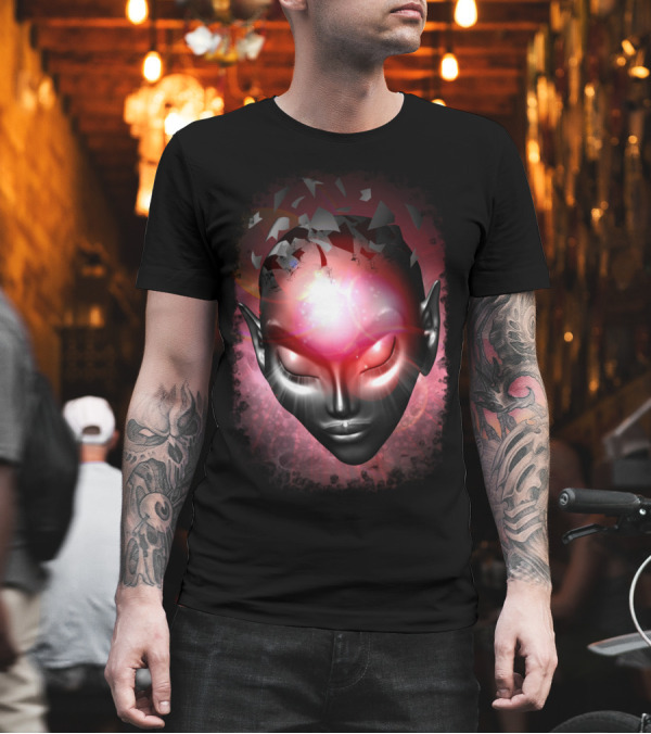 Alien Mental System Shattered Psyche Cosmic Energy T-Shirt Alien Mental System Shattered Psyche Cosmic Energy T-Shirt