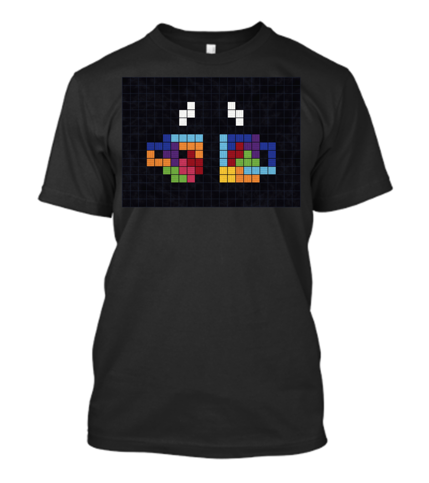 Teatris For Two Pixel Block Mugs T-Shirt