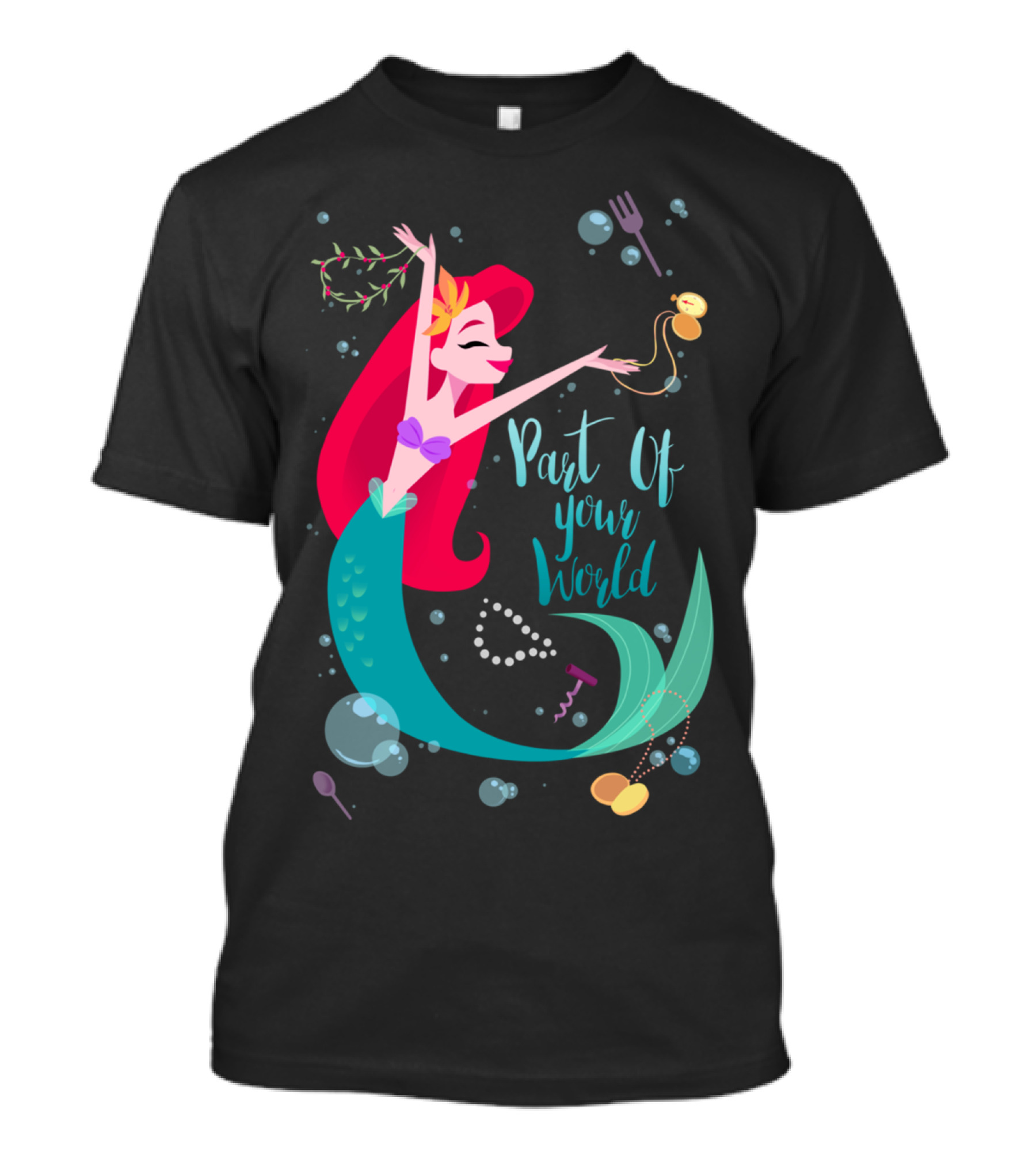 Part Of Your World Ariel Dancing T-Shirt