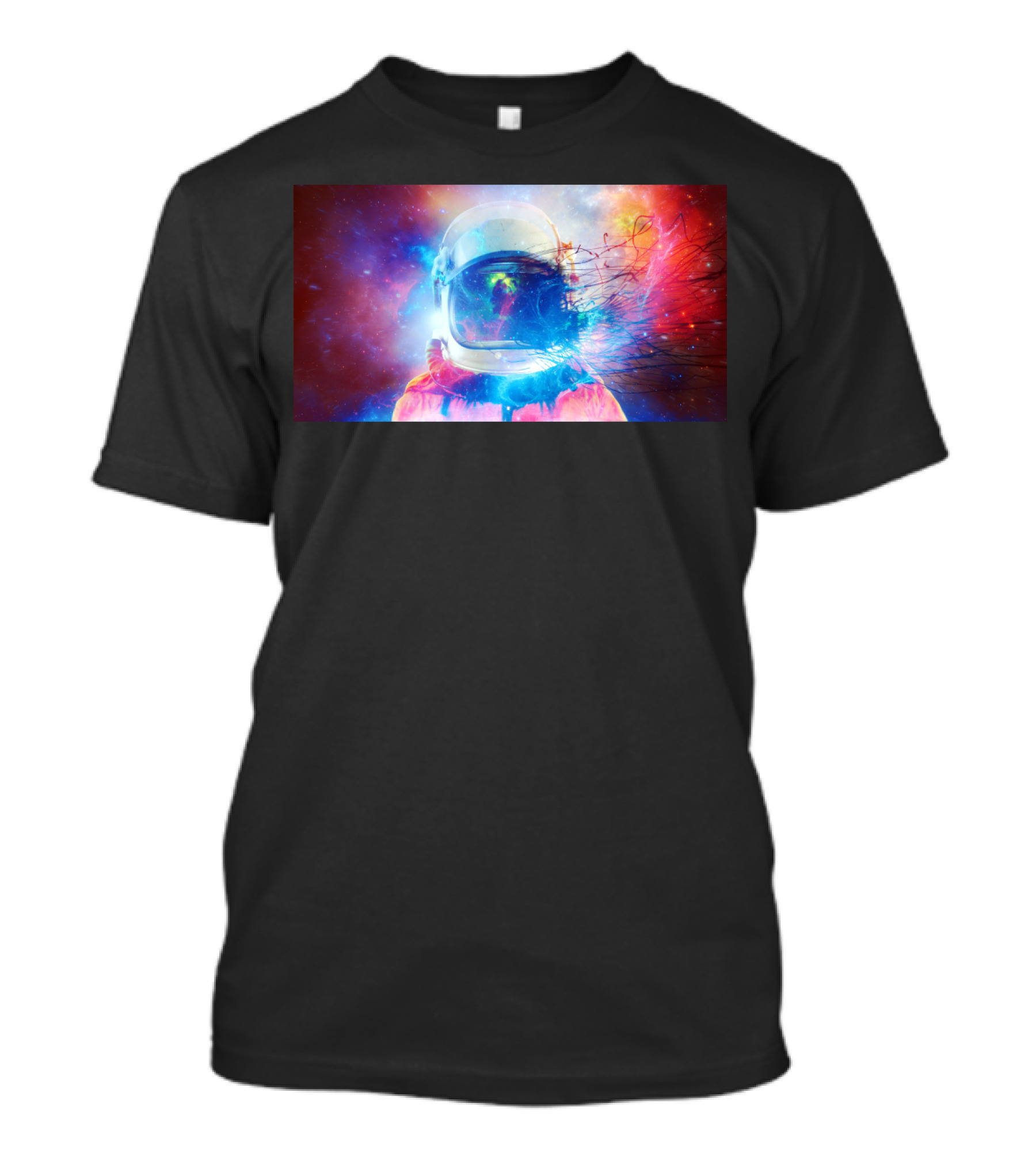 Technocolor Astronaut Cosmic Explosion T-Shirt