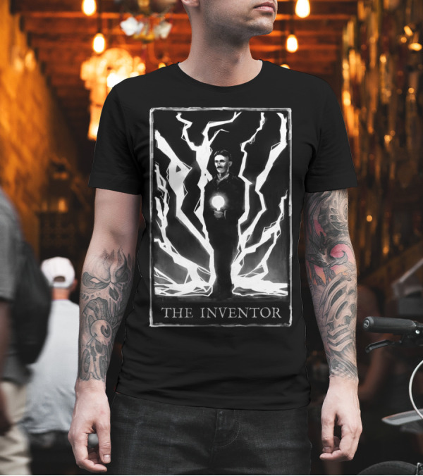 The Inventor Nikola Tesla Electricity T-Shirt The Inventor Nikola Tesla Electricity T-Shirt