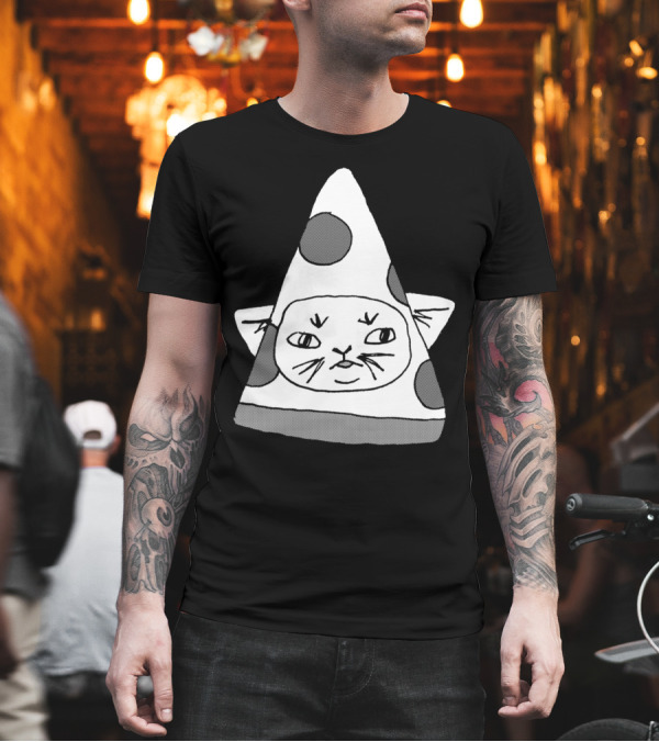 PizzaCat Cone Face By Ninners T-Shirt PizzaCat Cone Face By Ninners T-Shirt