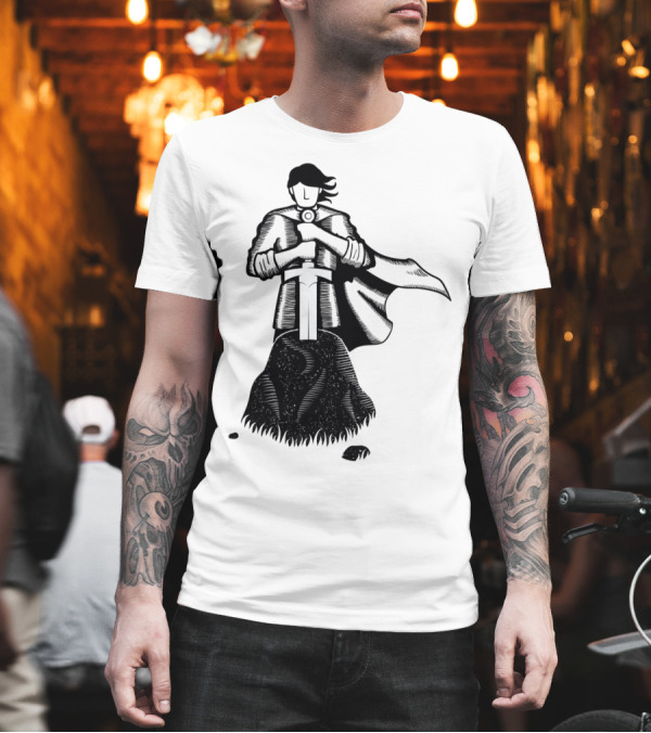 King Arthur Excalibur Legend Iconic T-Shirt King Arthur Excalibur Legend Iconic T-Shirt