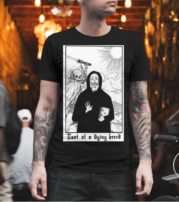 Last Of A Dying Breed Skeleton Holding Sword Under Sun T-Shirt Last Of A Dying Breed Skeleton Holding Sword Under Sun T-Shirt