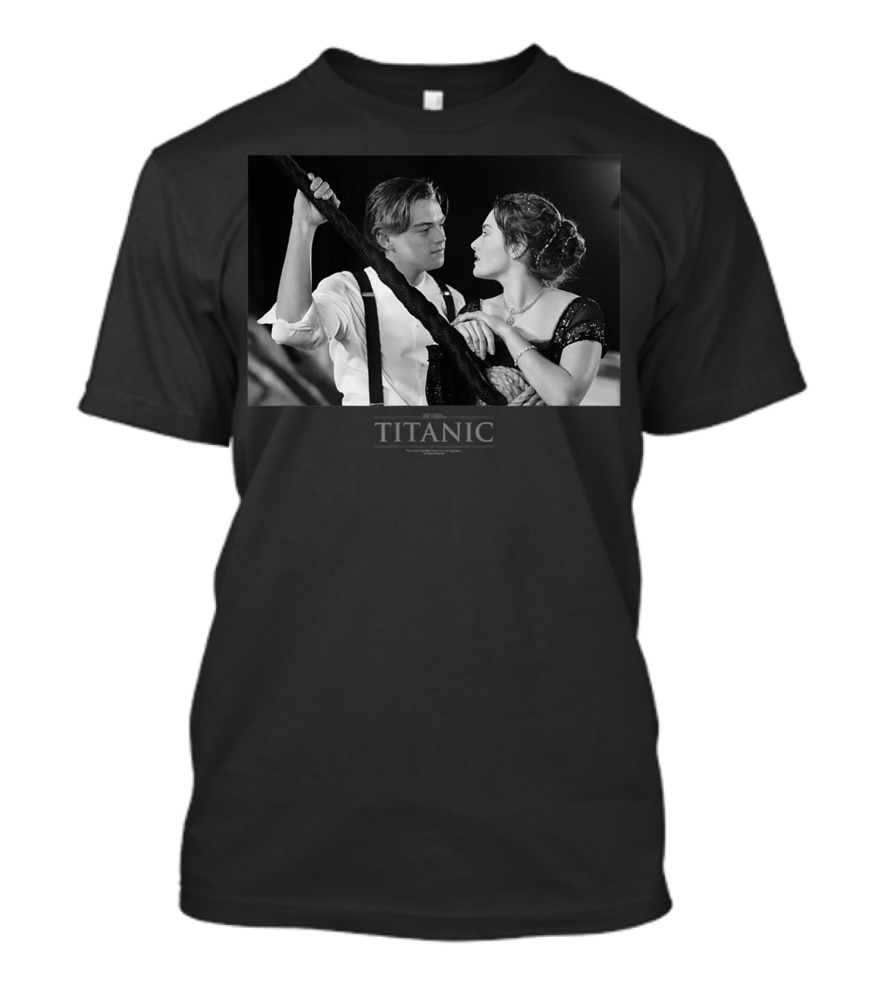 Titanic Movie Jack Rose Iconic Scene T-Shirt
