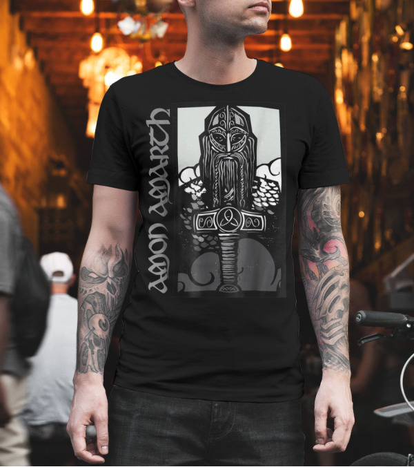 Amon Amarth Thor Viking Thunder God Hammer Icon Nordic Mythology T-Shirt Amon Amarth Thor Viking Thunder God Hammer Icon Nordic Mythology T-Shirt