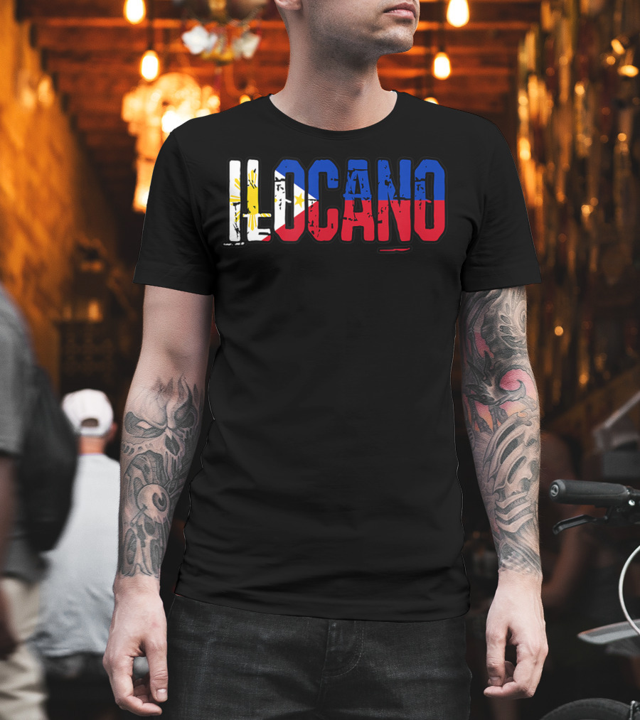 Ilocano Philippines Filipino Filipina Pinoy Flag Colors T-Shirt
