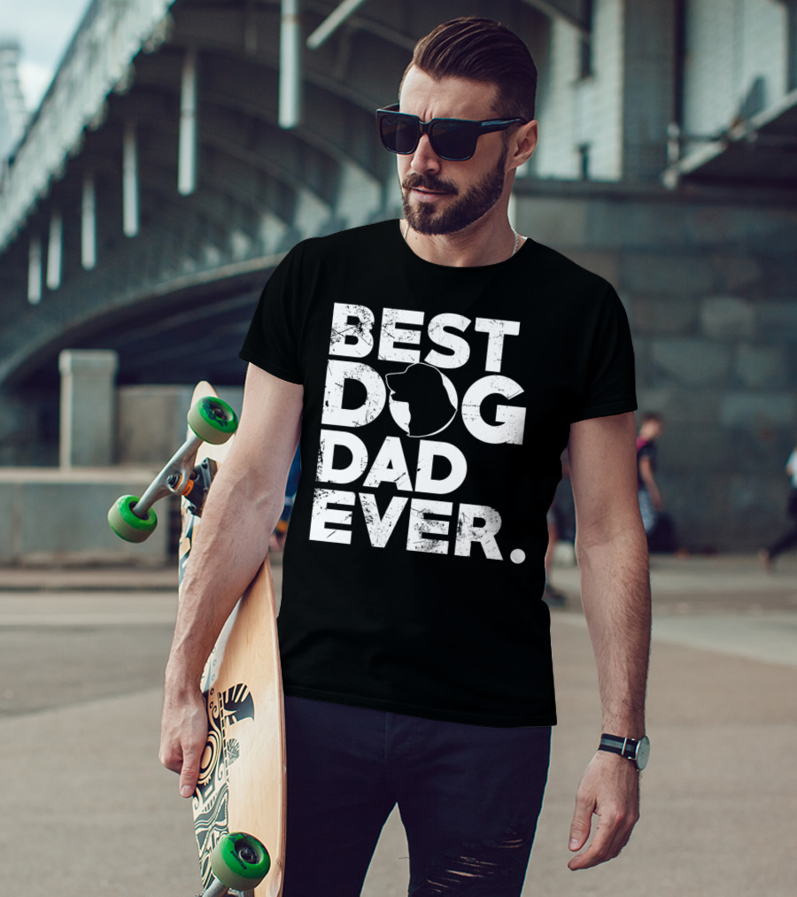Best Golden Retriever Dog Dad Ever T-Shirt