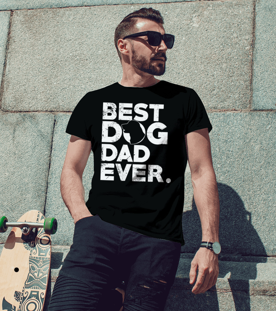 Best Golden Retriever Dog Dad Ever T-Shirt