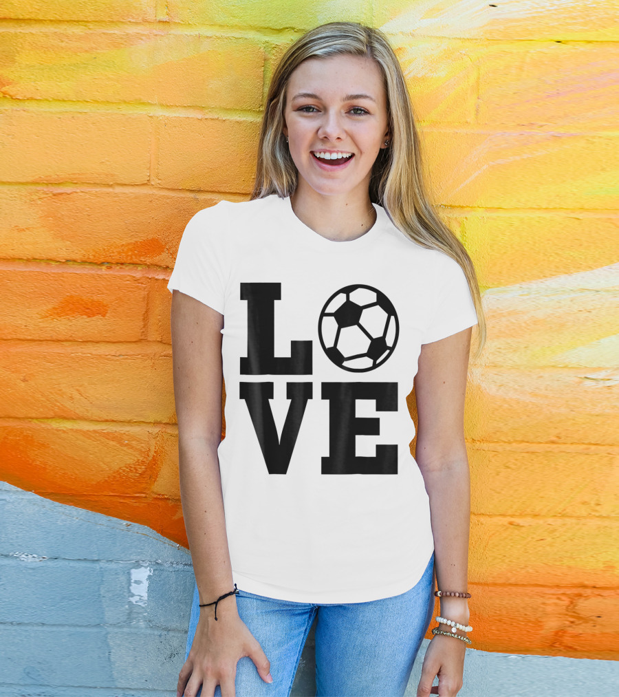 LOVE Soccer Coach Player 76 T-Shirt