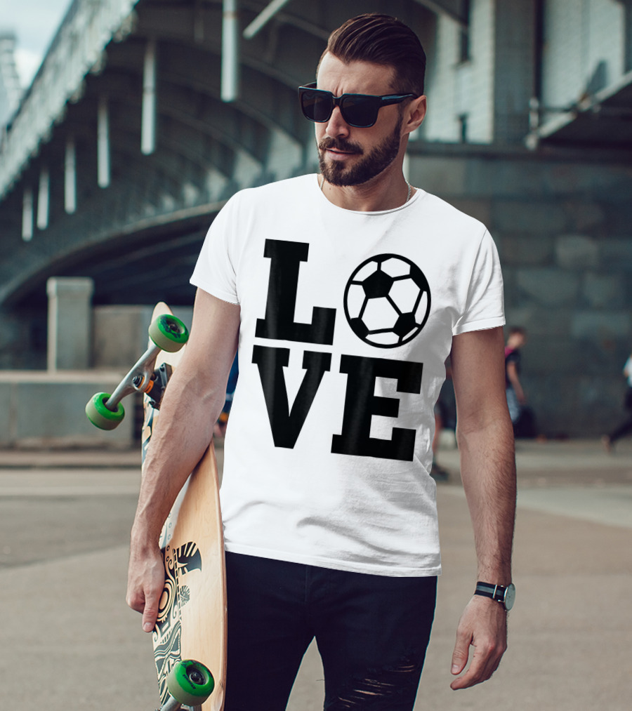 LOVE Soccer Coach Player 76 T-Shirt