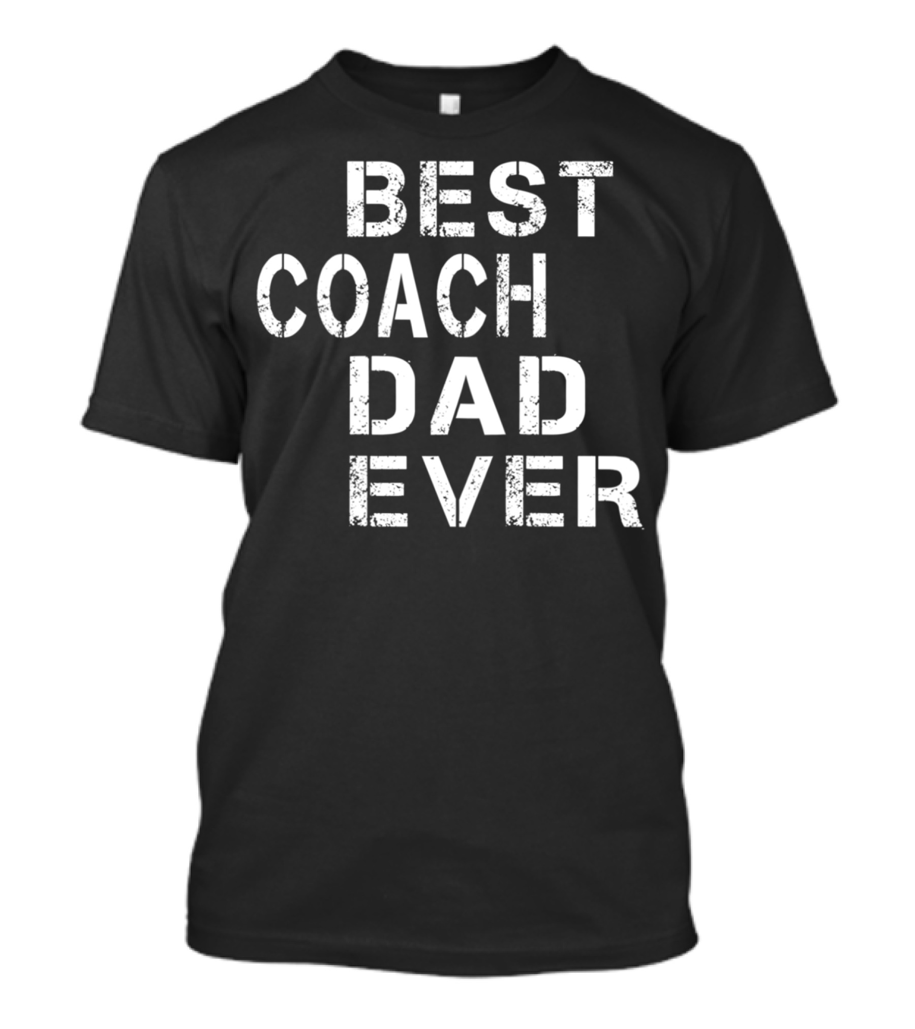 Best Coach Dad Ever Vintage Coach Mens S66 T-Shirt