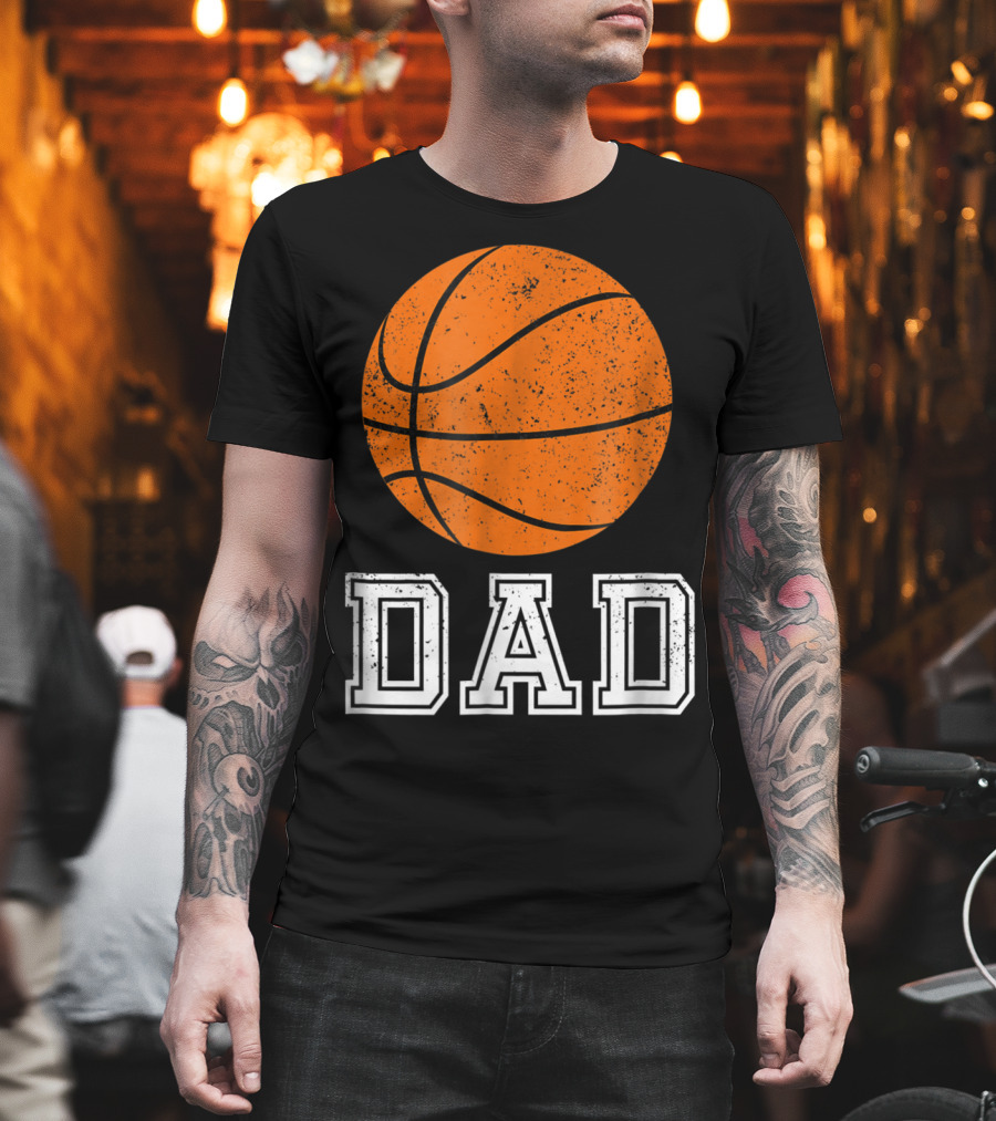 Dad Basketball Ballers for Baller Daddies53 T-Shirt