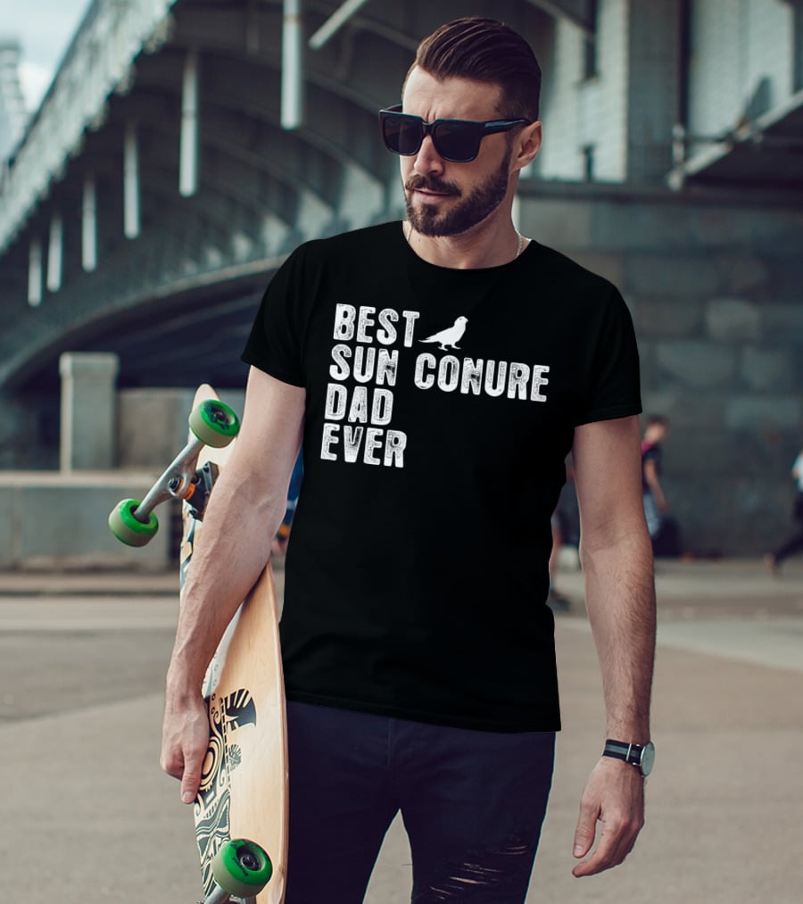 BEST SUN CONURE DAD EVER BIRD ICONIC T-Shirt