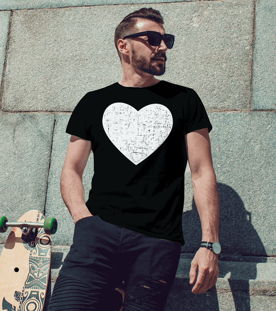 Baseball Heart For Softball Kids Team T-Shirt
