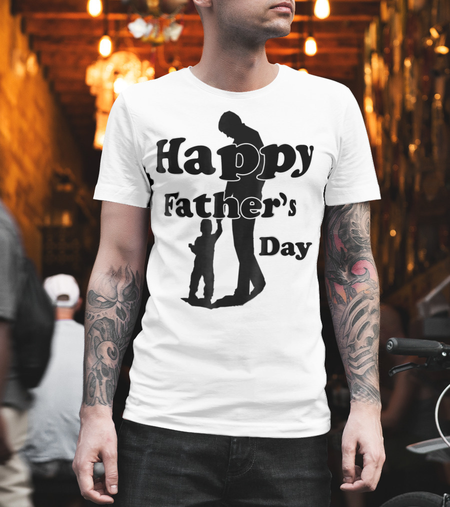 Father's Day Happy Funny Dad Is My Best Person43 T-Shirt