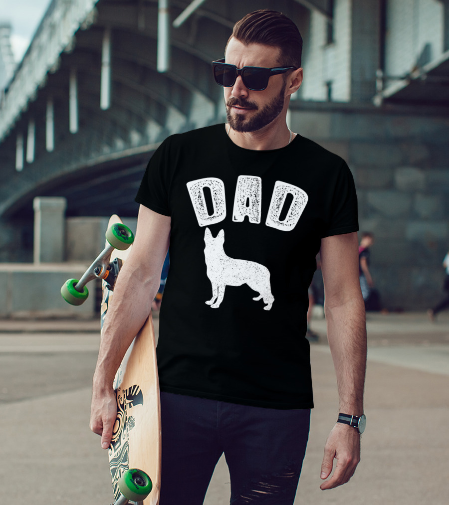 DAD GERMAN SHEPARD Matching Family T-Shirt