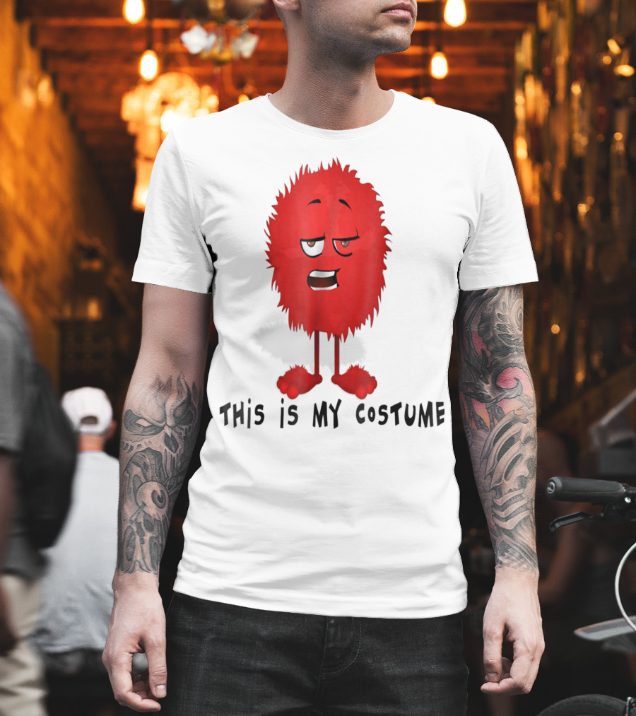 This Is My Costume Cute Halloween Monster Dad T-Shirt