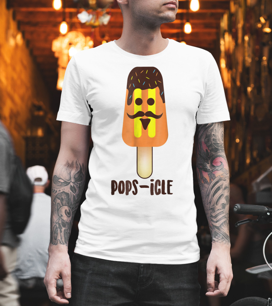 Dad Day Pops-icle Ice Pop dy Papa54 T-Shirt
