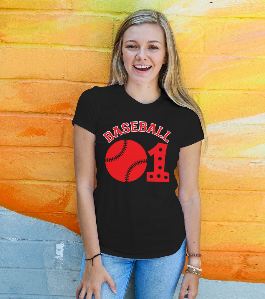 BASEBALL 01 BALL RED 1 T-Shirt