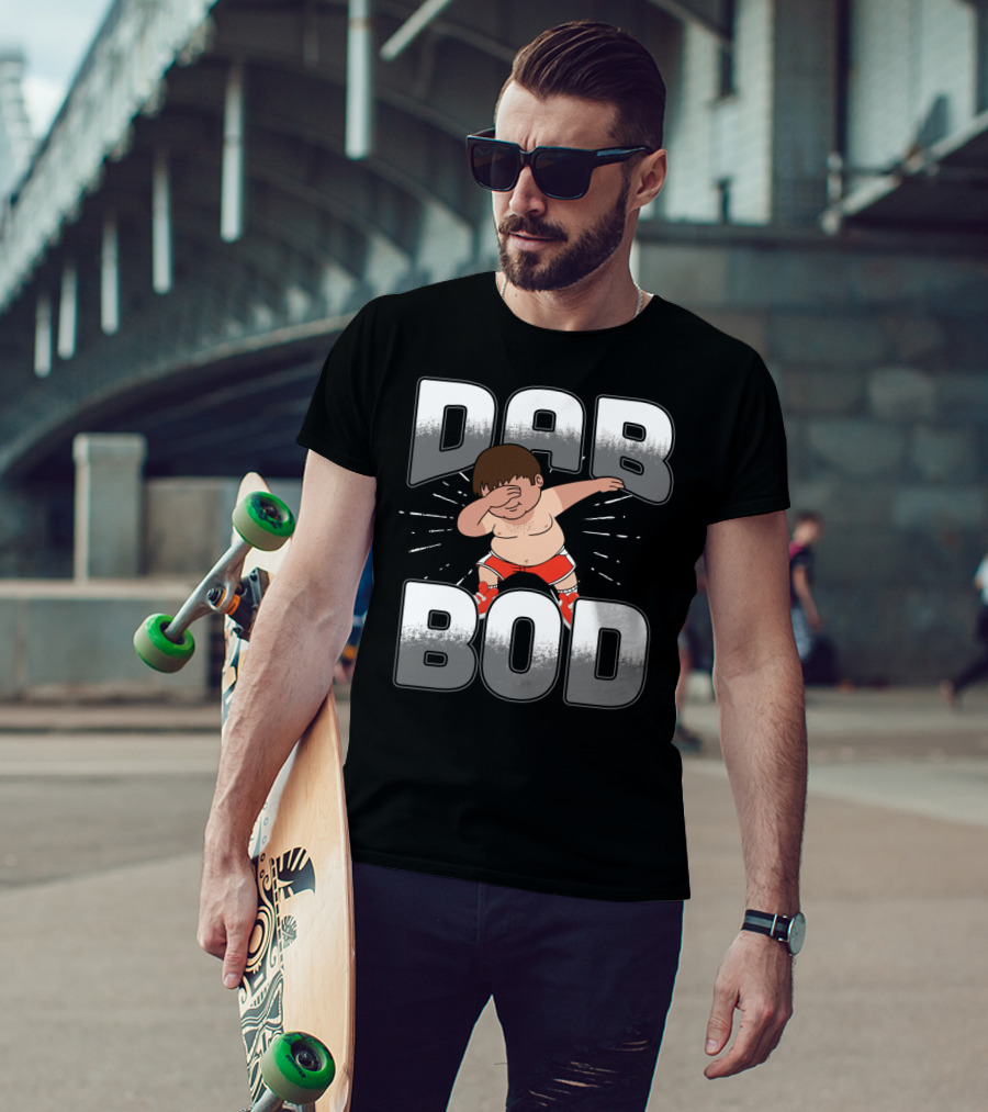 Dabbing Dad Bod Fun T-Shirt