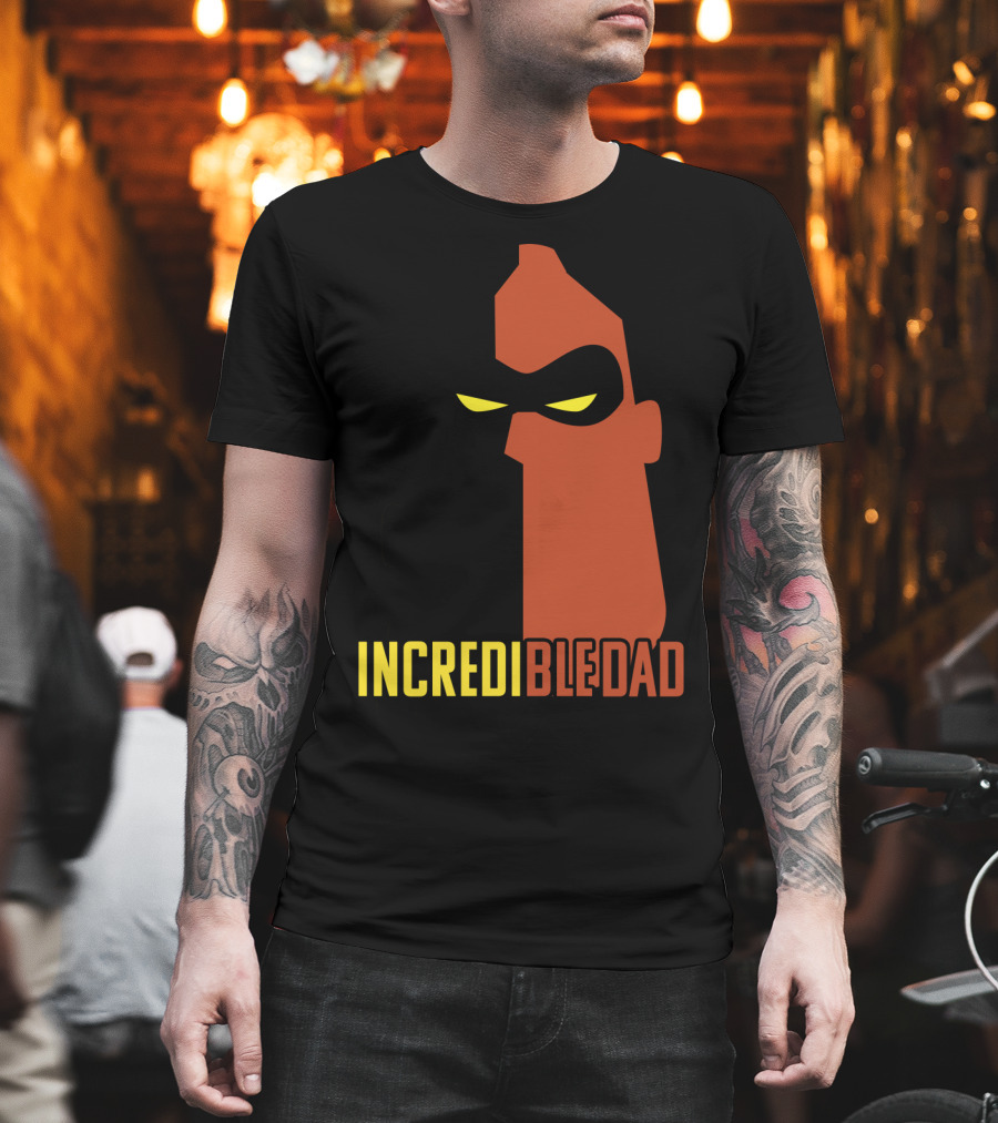 Disney Pixar Incredibles 2 IncrediBle Dad Hero Mask T-Shirt