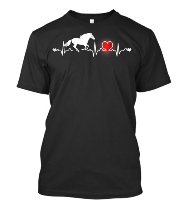 Appaloosa Horse Heartbeat Love Pulse T-Shirt
