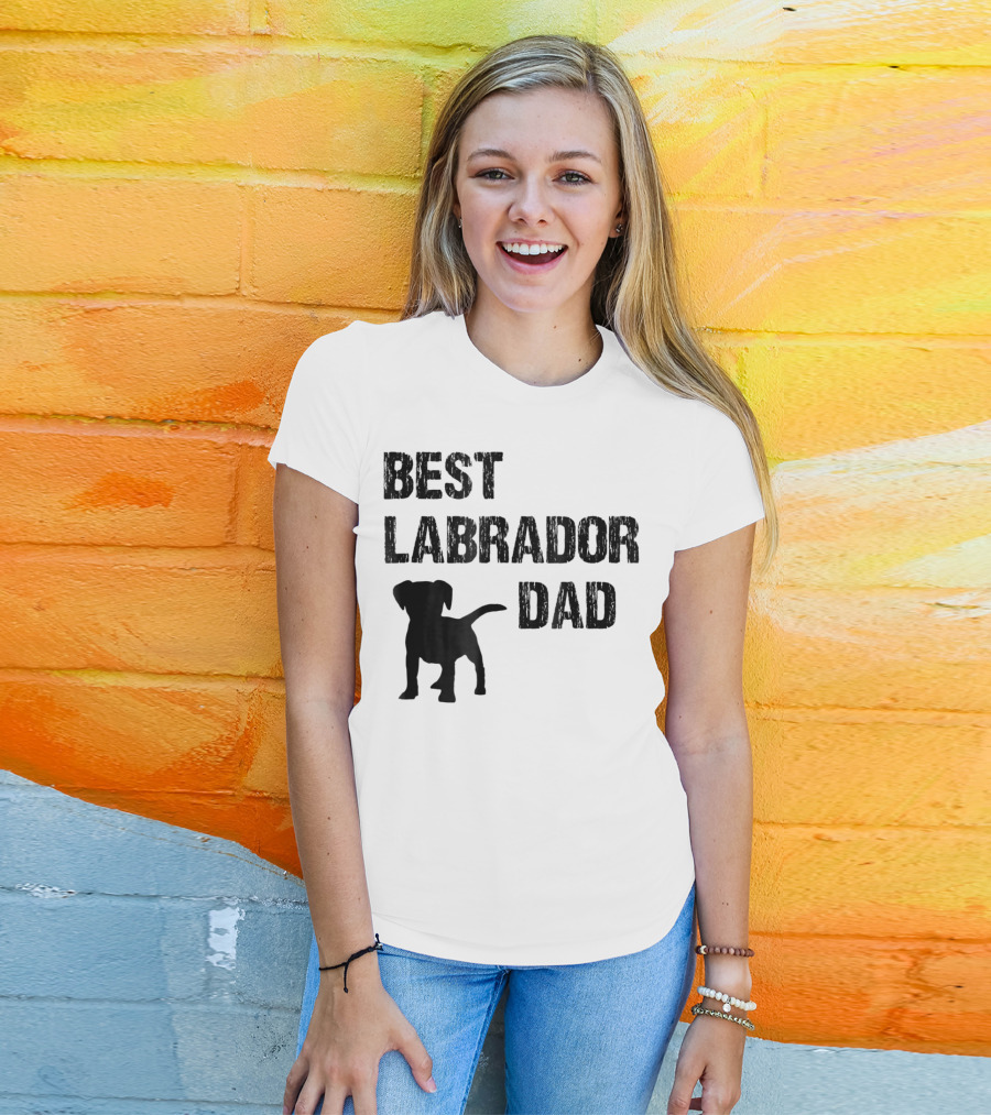 Best Labrador Dad T-Shirt