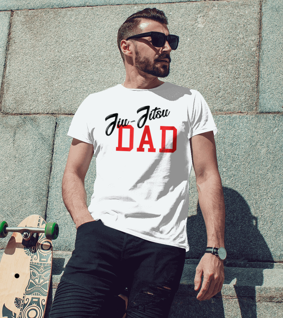 Jiu-Jitsu DAD Brazilian JiuJitsu MMA BJJ T-Shirt